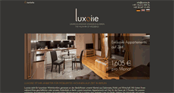 Desktop Screenshot of luxoise.de