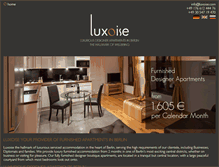 Tablet Screenshot of luxoise.com